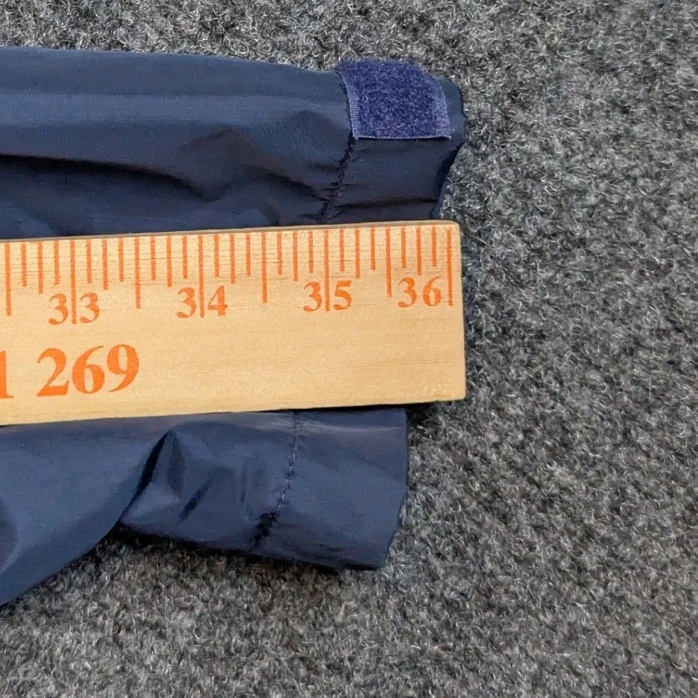 Vintage The North Face Gore-Tex Rain Jacket Mens Medium Blue Hooded Made in USA